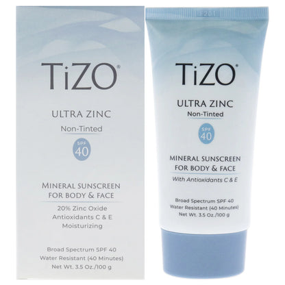 TiZO Ultra Zinc Body &amp; Face Tinted SPF 40