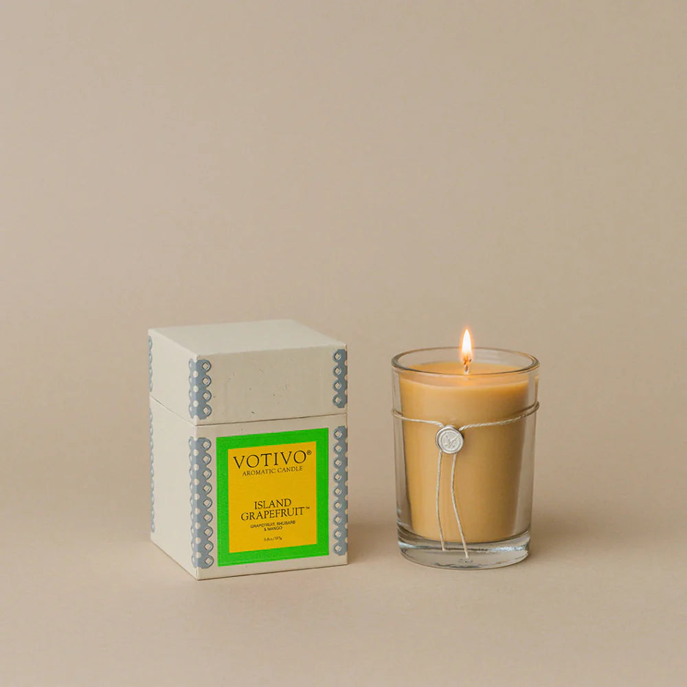 6.8oz Aromatic Candle-Island Grapefruit